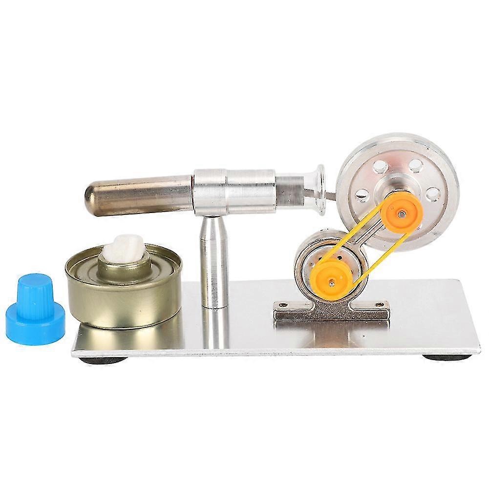 Single Cylinder Stirling Engine Generator Motor - Hot Power, for Science Experiment Toy