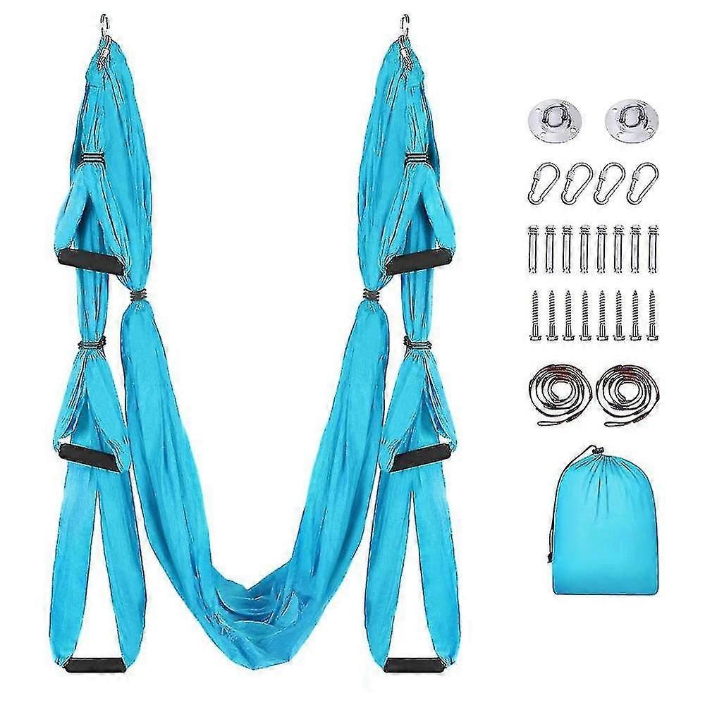 Aerial Yoga Swing Set, Yoga Hammock Flying Trapeze Yoga Kit