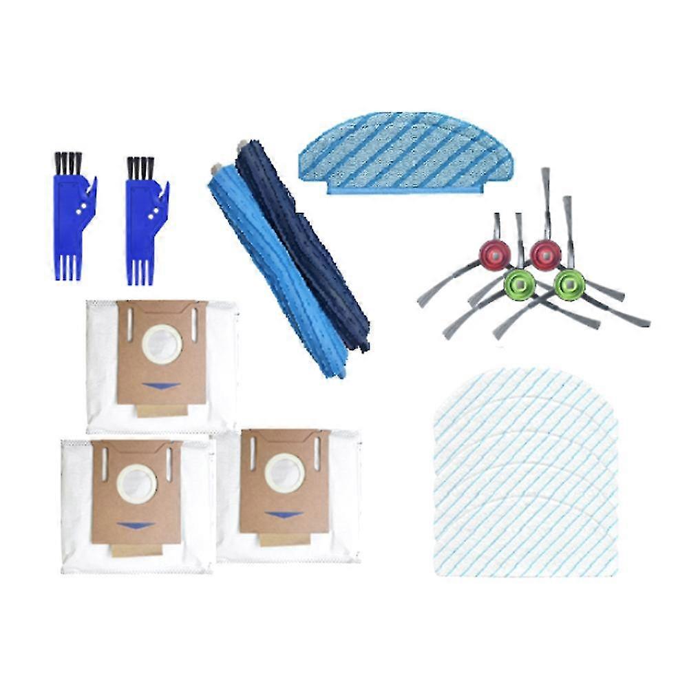 For Ecovacst9 Aivis T9 + Hybrid Robot Vacuum Cleaner Spare Parts Main Side Brush Wheel Filter Mop R XYT