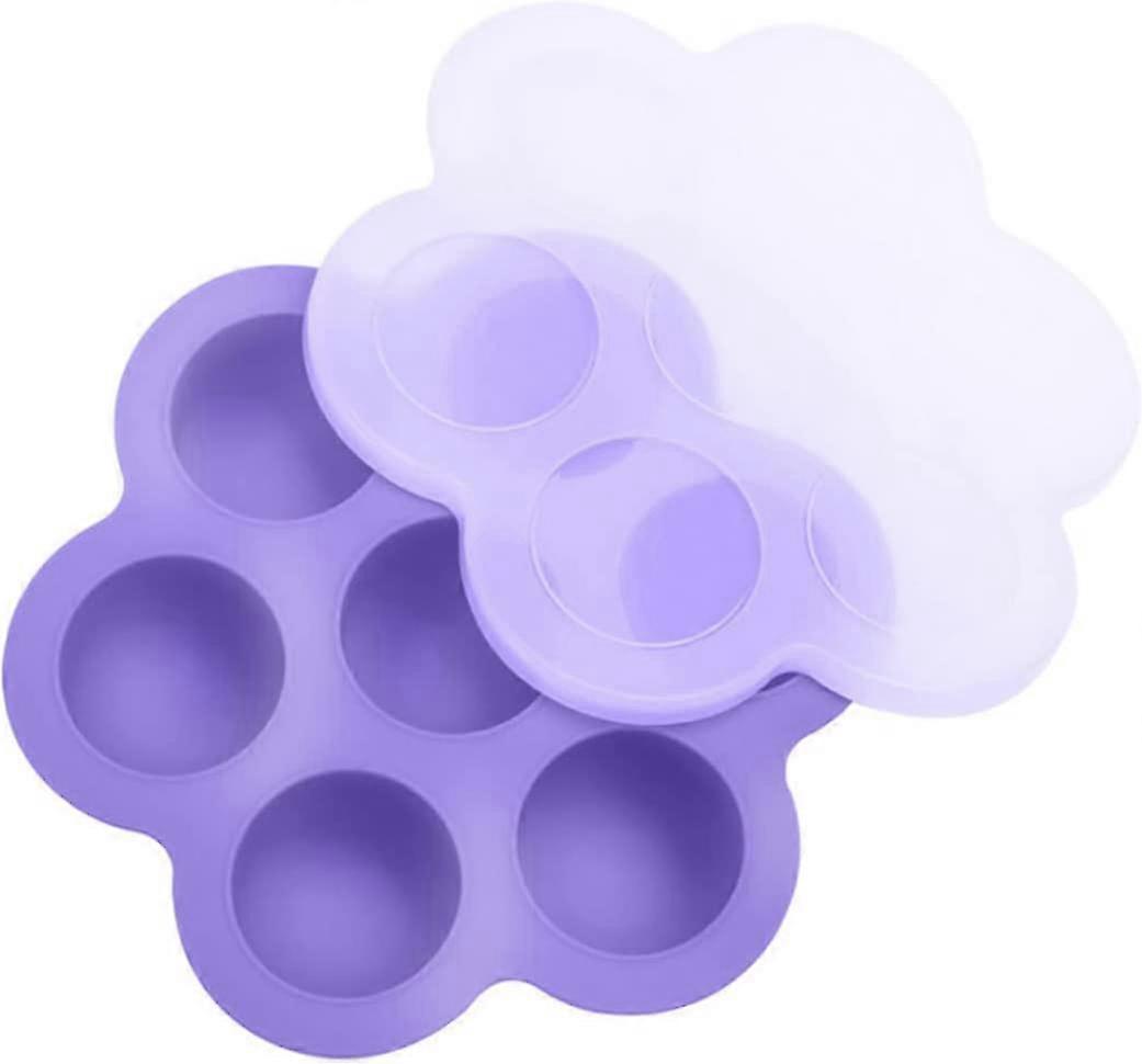 Kitchen Accessories Silicone Food Box (light Purple) (1pcs)