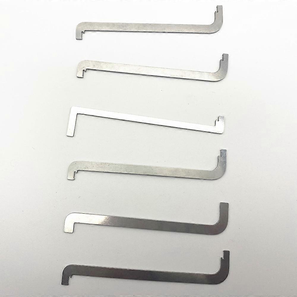 High quality practical locksmith 6 Piece/Kit replacement filming tool/double -headed voltage key