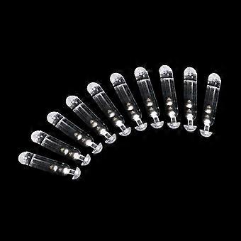10pcs Worm Jig Pêche Leurre Appâts Hochets Insert Tube Hochets Shake Attirer Fly