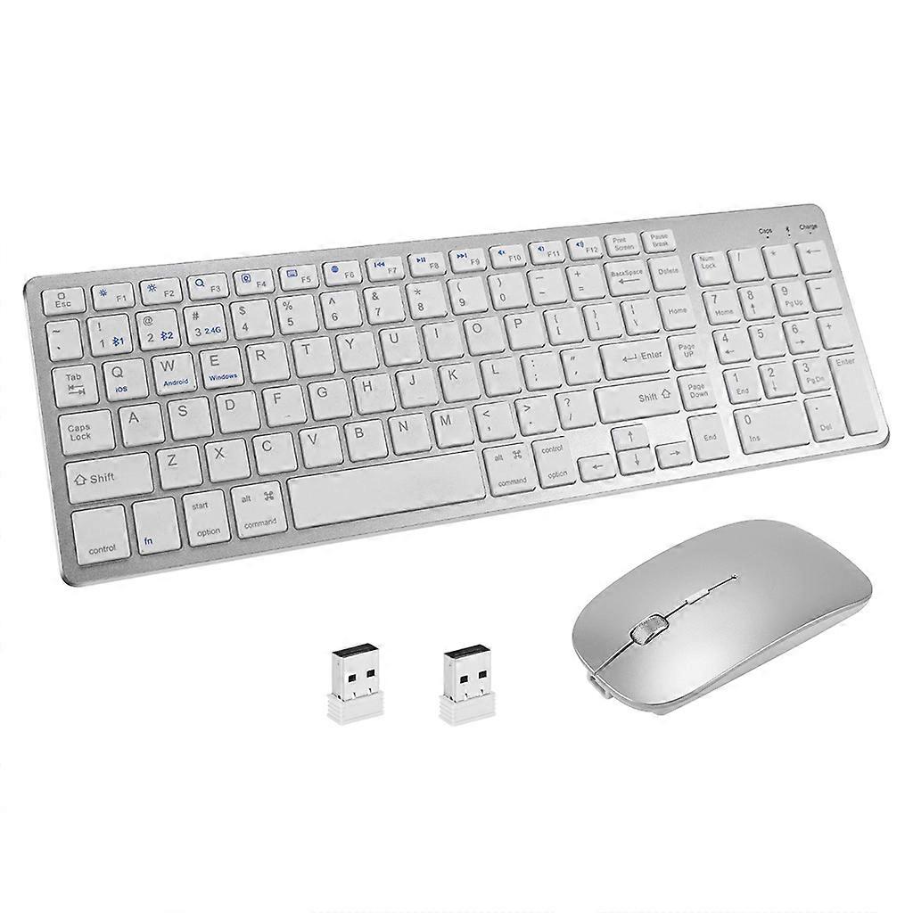 Wireless Keyboard and Mouse Combo RGB Bluetooth-compatiblefor 3.0 5.0 Dual-mode