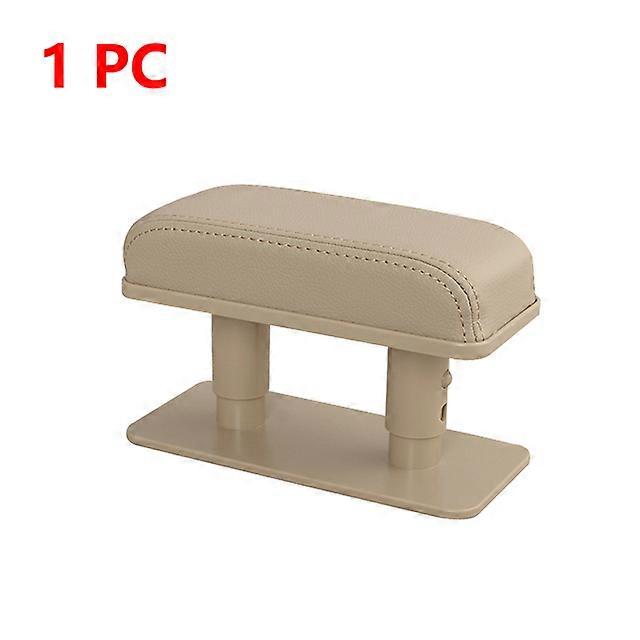 Universal Car Armrest Cushion Pu Leather Elbow Support Mat Main Driver Co-pilot Position Anti-fatigue Armrest Arm Protective Pad