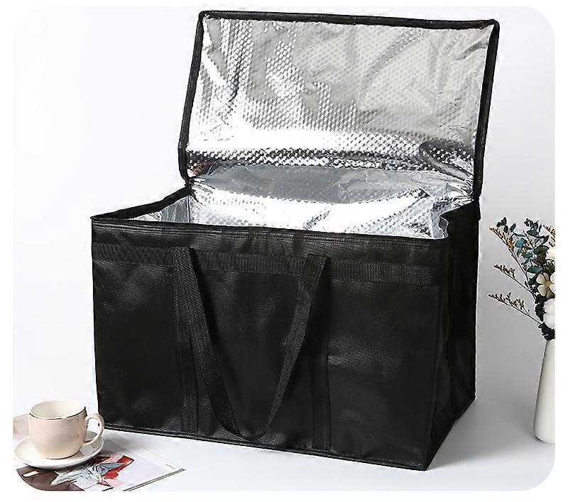 Sac Isotherme Pliable 35L - Avec 2 Boîtes Cristaux Glace - Pour Pique-Nique, BBQ Et Camping