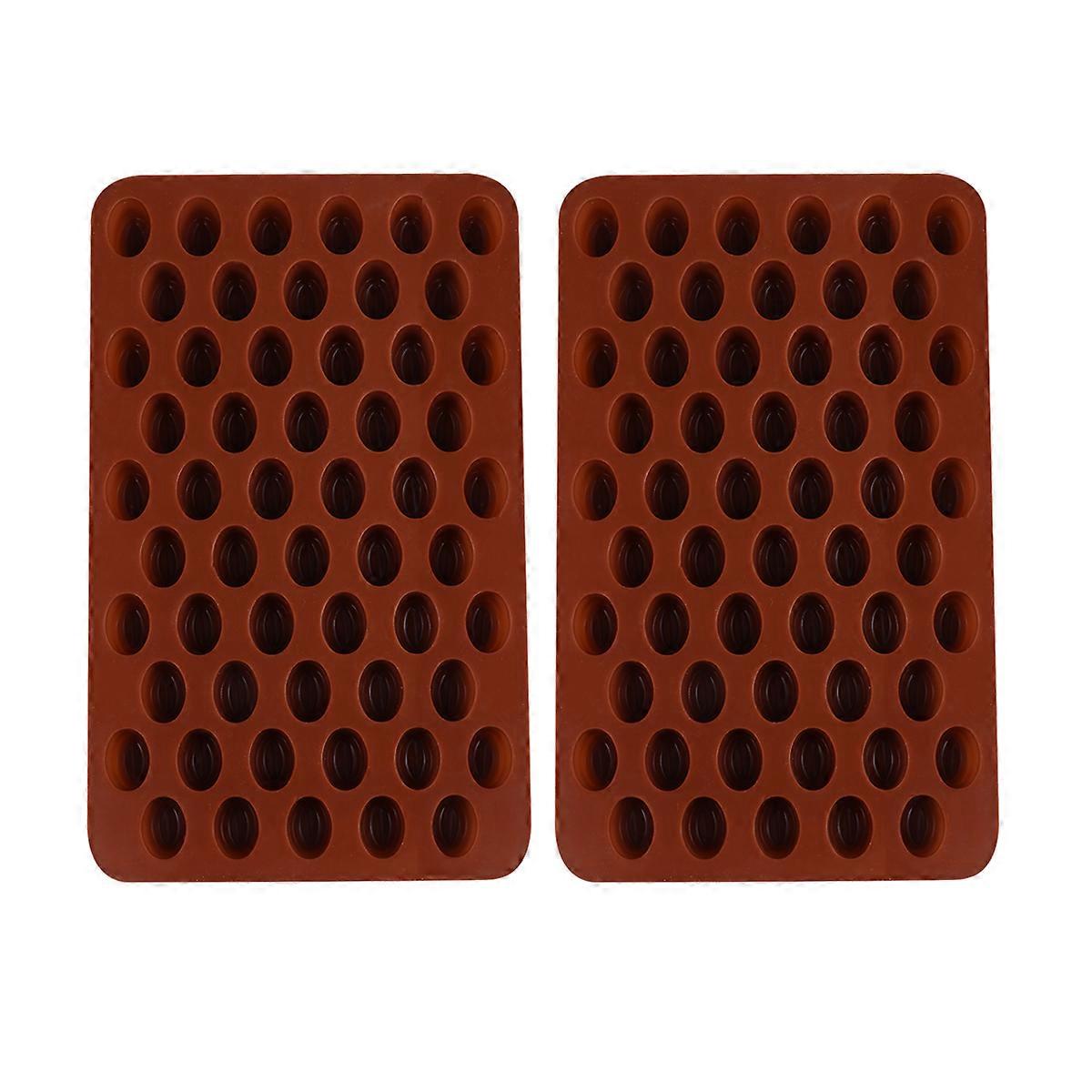 2PCS Creative Shaped Design Baking Tools Baking Gadgets Multi-Purpose Silicone Molds for Chocolate (Style 13, Random Color)