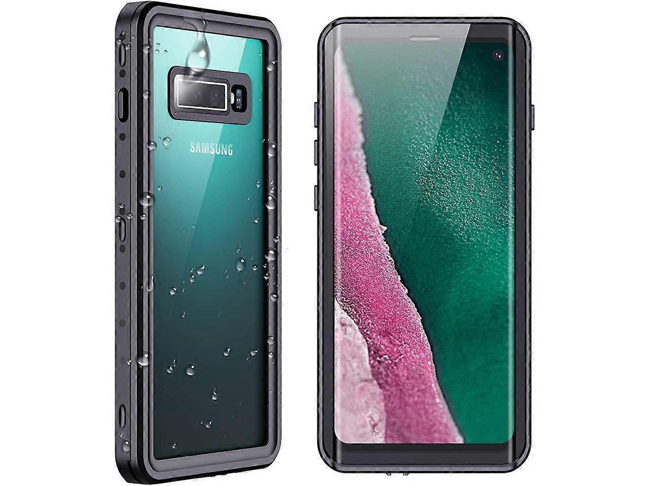 For Samsung Galaxy S10 5G Case, S10 Waterproof Case with Screen Protector Protective Shockproof Cover IP68 Waterproof Clear Case for Galaxy S10 5G 6.7
