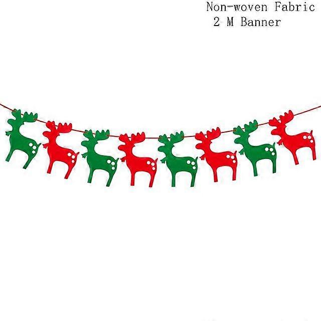 Christmas Santa Claus Banner Merry Christmas Decor For Home 2023 Xmas Drop Ornaments Holiday Party Navidad Kerst New Year 2024