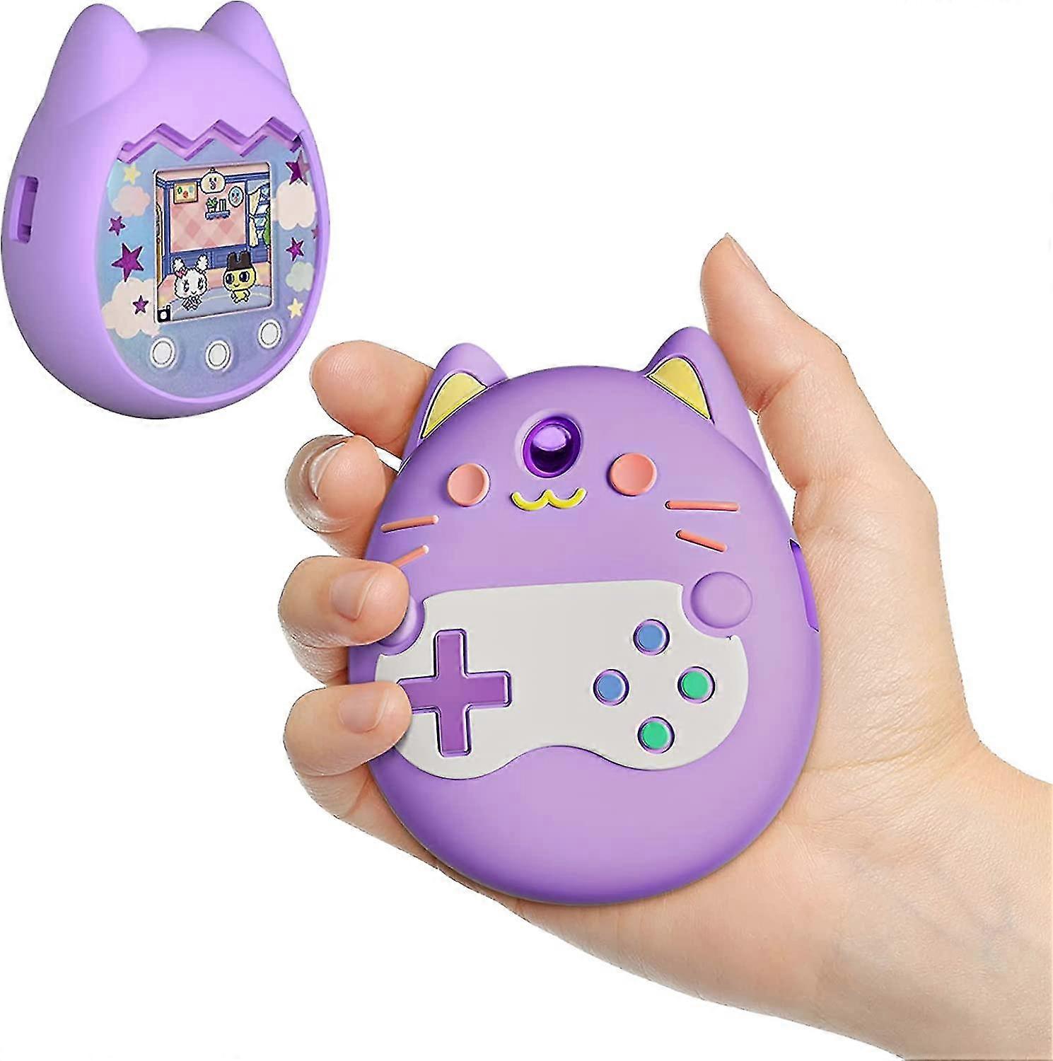 Silicone Protective Case For Tamagotchi Pix Interactive Virtual Pet Game Machine, Anti-drop Protective Cover