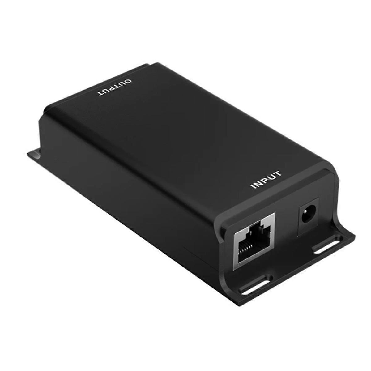 Gigabit PoE Injector 12V to 24V PoE Converter for Solar Conversions 12-60V Input 24V Passive PoE Output for