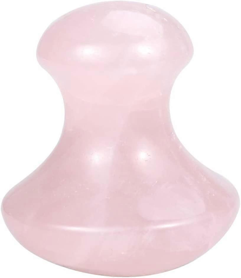 Gua Sha Massage Tool- Mushroom Shape Crystal Quartz Guasha Stone Gua Sha Scraping Massage Tool