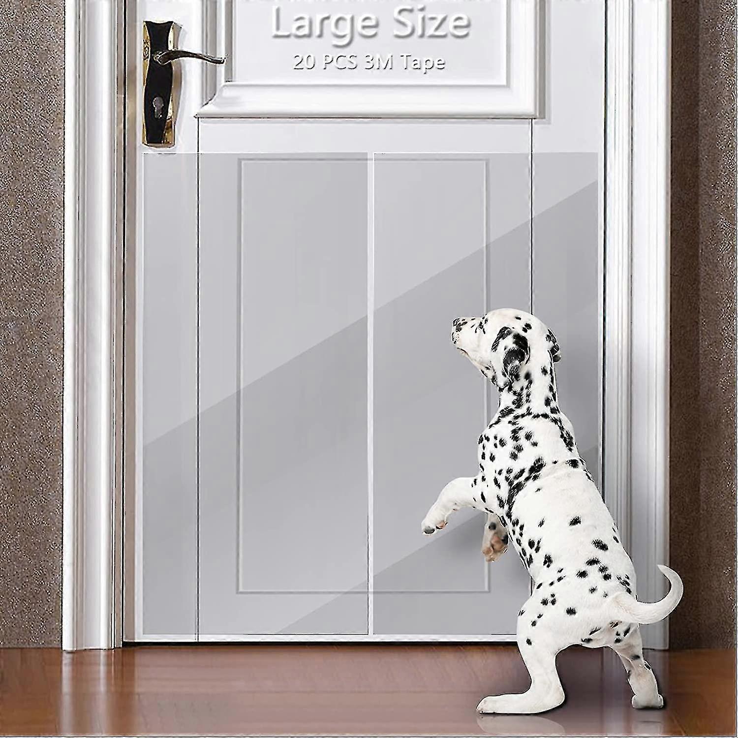 Scratch Shield Protect Door From Scratching Dog Custom-Cut Dog