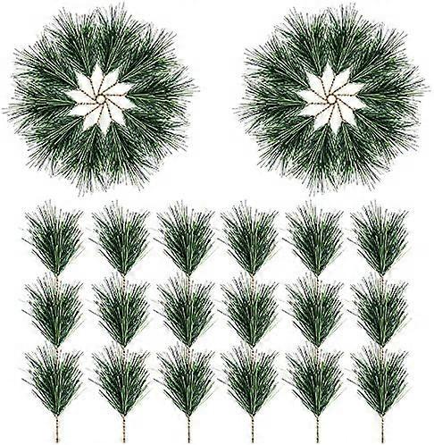 30 Pcs Artificial Green Pine Needles