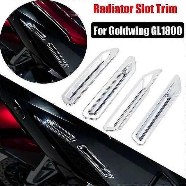 Gl1800 مجموعة الملحقات دراجة نارية الجبهة الخلفية الكروم تقليم أغطية الديكور لهوندا Goldwing 1800 F6b دراجة نارية 2018-2020