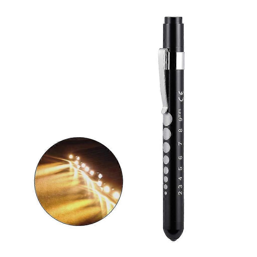 Diagnostic Penlight With Clip Medical Pen Light For Nurse, Student,doctors Emt