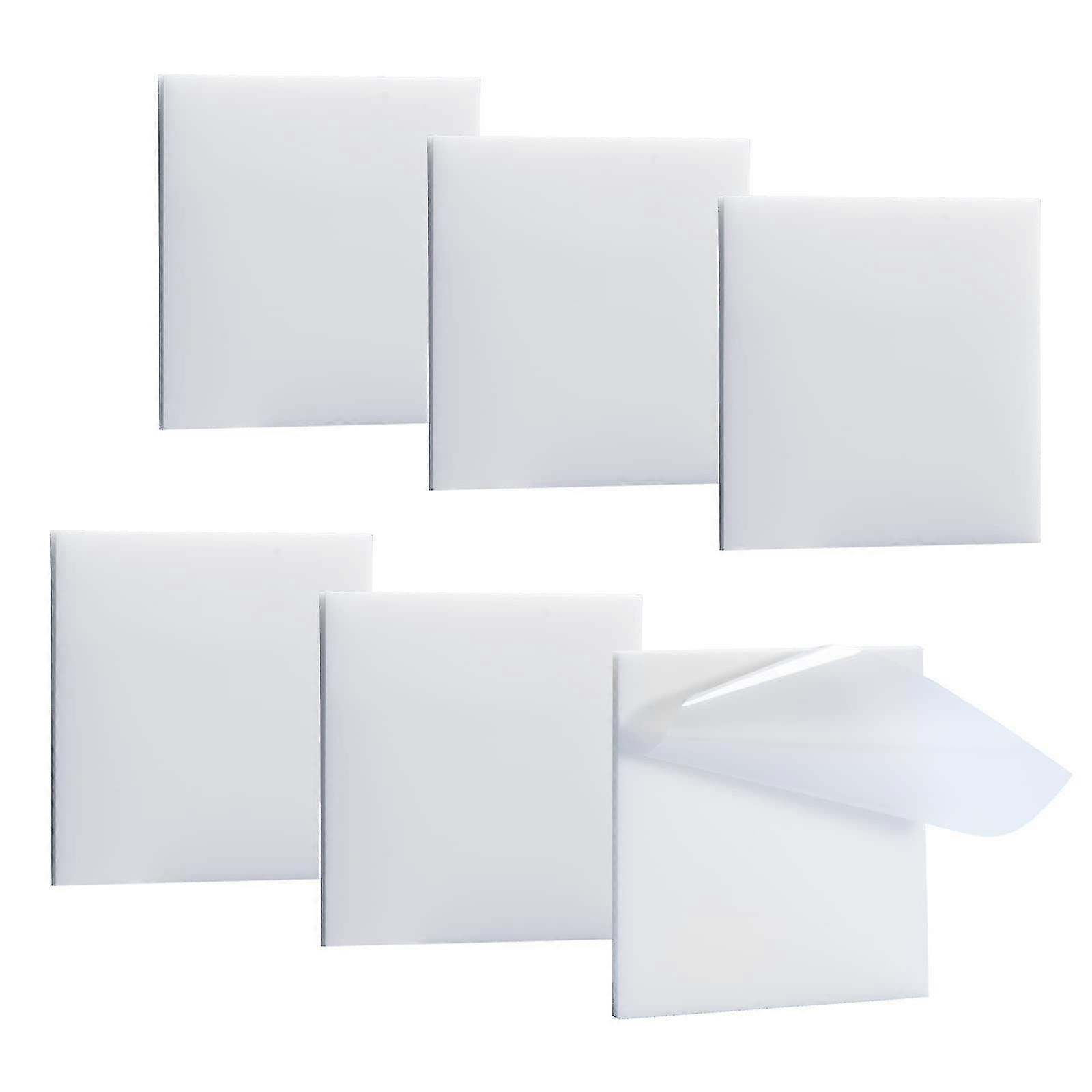 100pcs Transparent Sticky Notes, 3''x3'' Translucent Sticky Notes Set, Clear Sticky Notes Suitable
