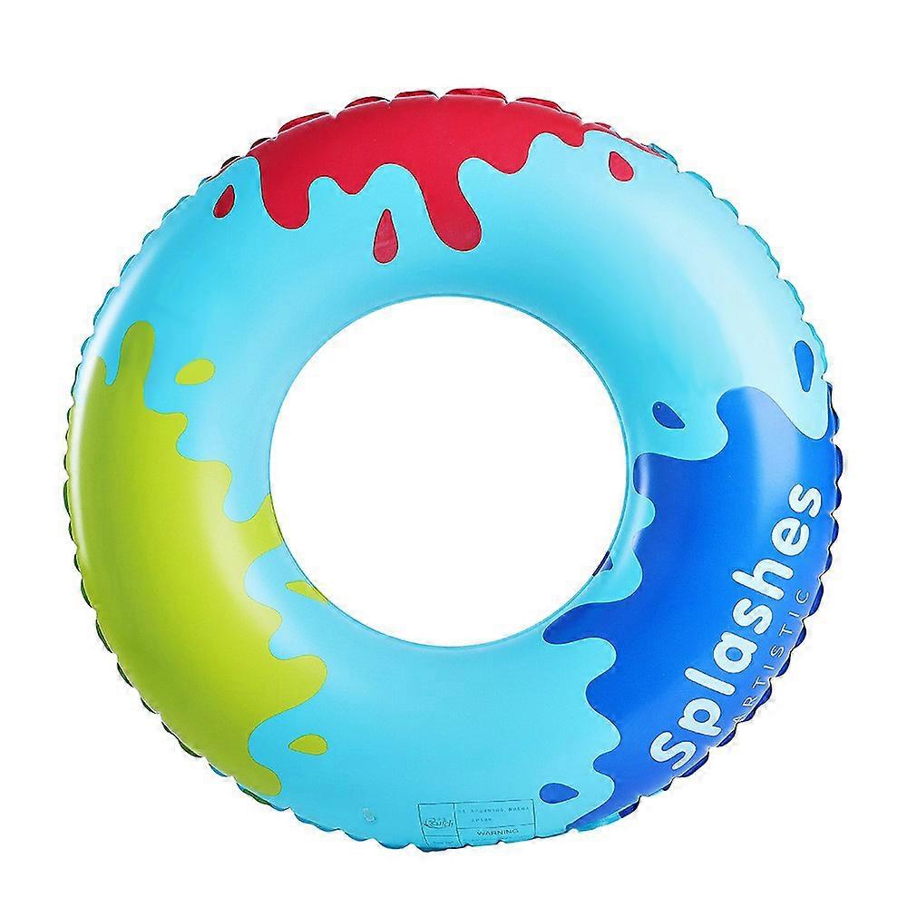 Multicolor Kids Swimming Circle, Pool Floats Inflatable Swimming Ring For Pool Party