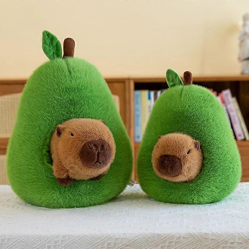 Avocado Kugelfisch Tierpuppe, Capibala Plüschtier Puppe, Kindergeschenk