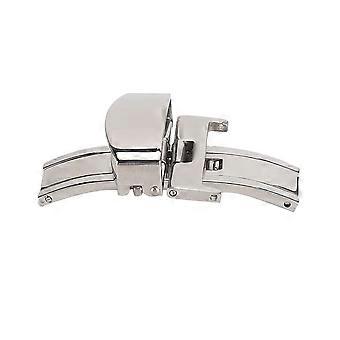 Roestvrij staal slijtvaste horlogeband gesp horlogeband sluiting vervangend accessoire (16 mm)