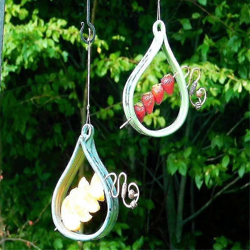 Handmade Spike Bird Feeder Oriole Feeders For Outdoors Hanging,with Strong Rope External Large Bird Feeder