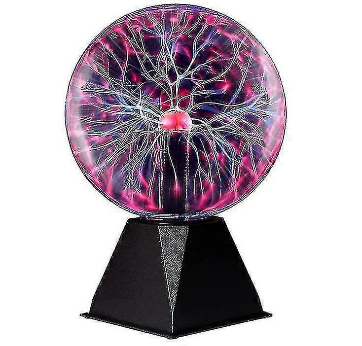 Magic Plasma Ball Light,touch And Sound Activated Lightning Globe