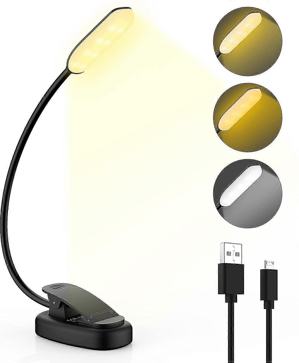 Rechargeable Book Light, Reading Lights -xx