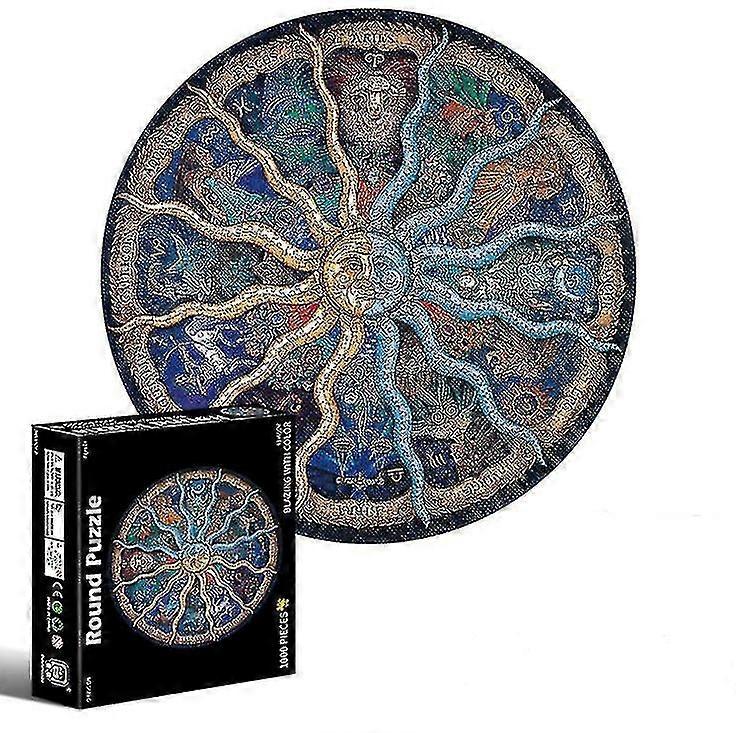 1000-elementowe puzzle dla dorosłych i dzieci - Ziemia i Księżyc 3d Puzzle wizualne - JV