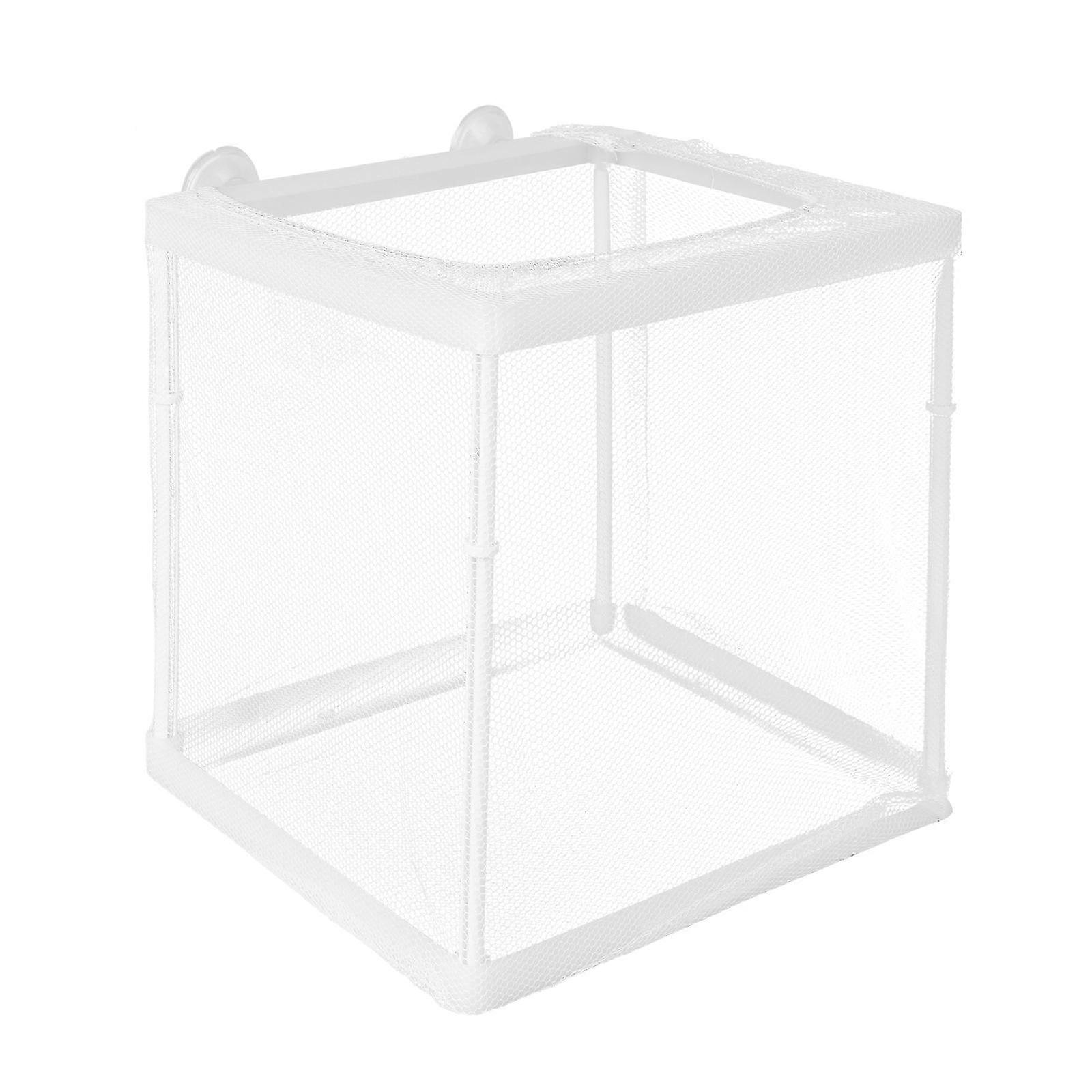 1Pc Fish Breeder Box Practical Fish Aquarium Home Fish Isolation Box White