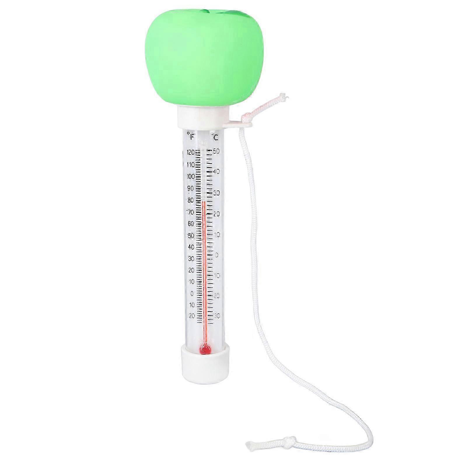 Swimming Pool Floating Thermometer Decorative Accurate Floating Water Temperature Meter Gauge
