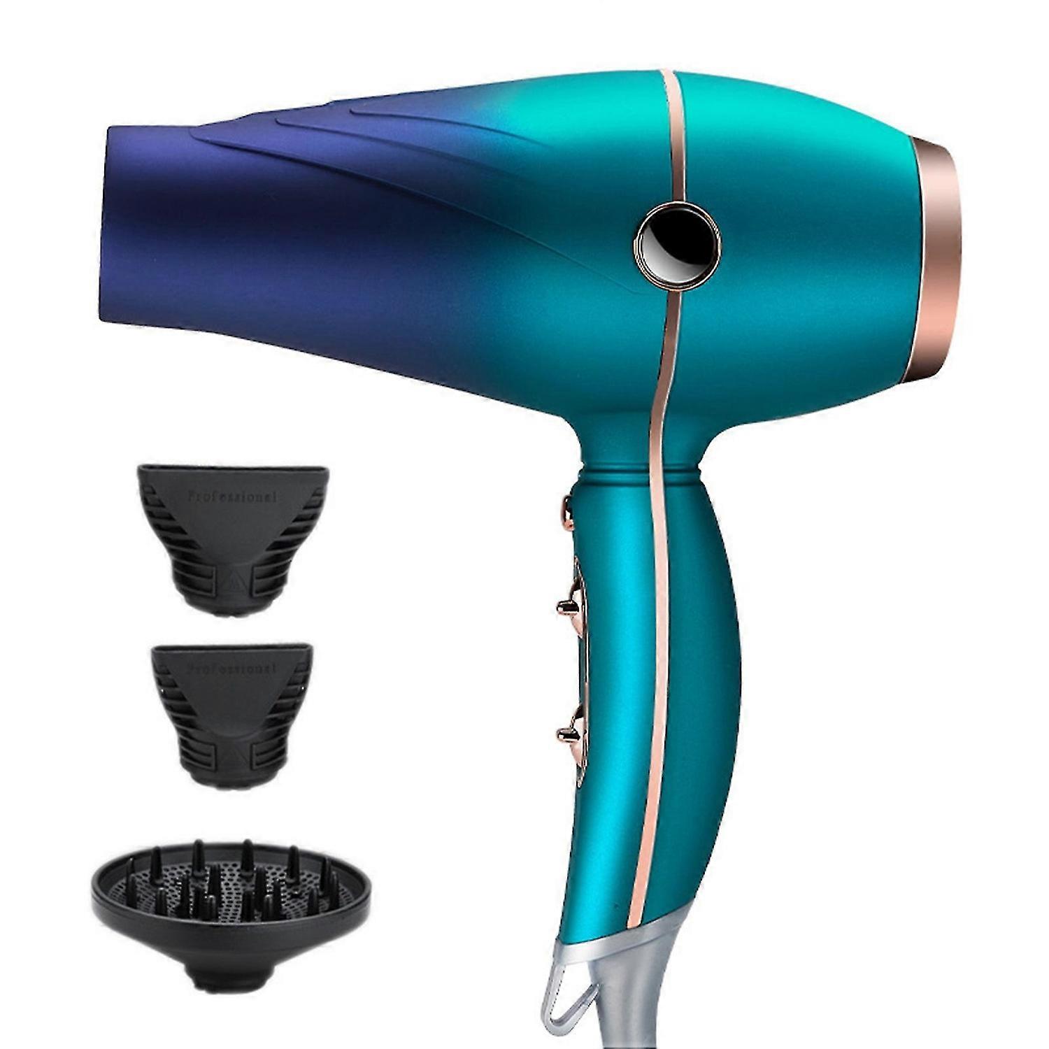 High-Power Professional Ceramic Salon Hair Dryer With Diffuser And Concentrator Negative ionic Blow 