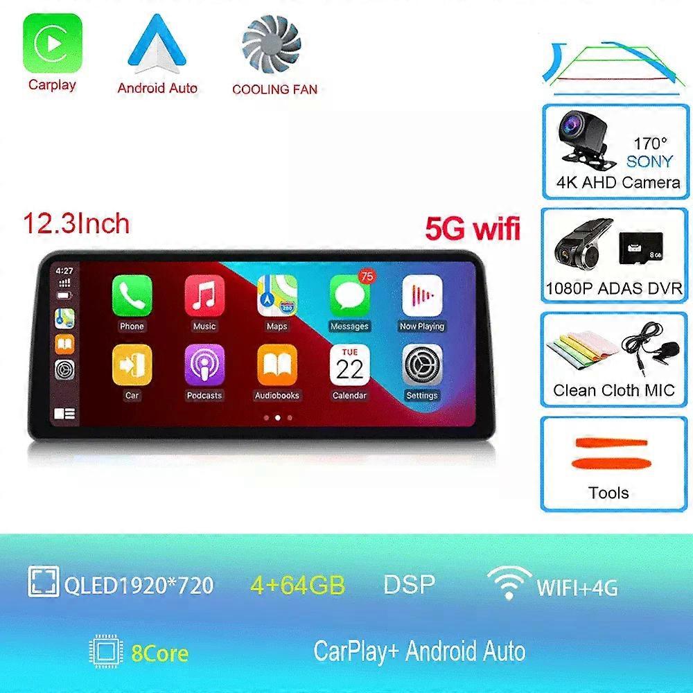 12.3インチAndroid14ヒュンダイツーソンIx35 2018 2019 2020マルチメディアステレオカーDVDプレーヤーナビゲーションGPSラジオ