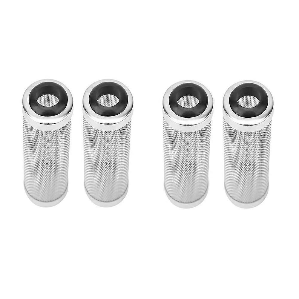 4 PCS Shrimp Filter Guard, Stainless Steel Aquarium Mesh Filter, Fish Tank Filter Inlet
