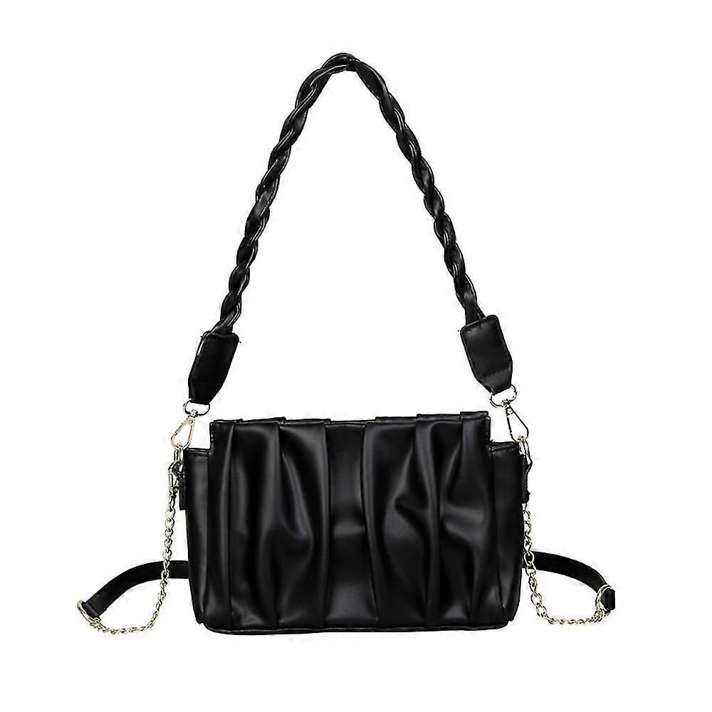 A One-shoulder Crossbody Bag With Detachable Straps