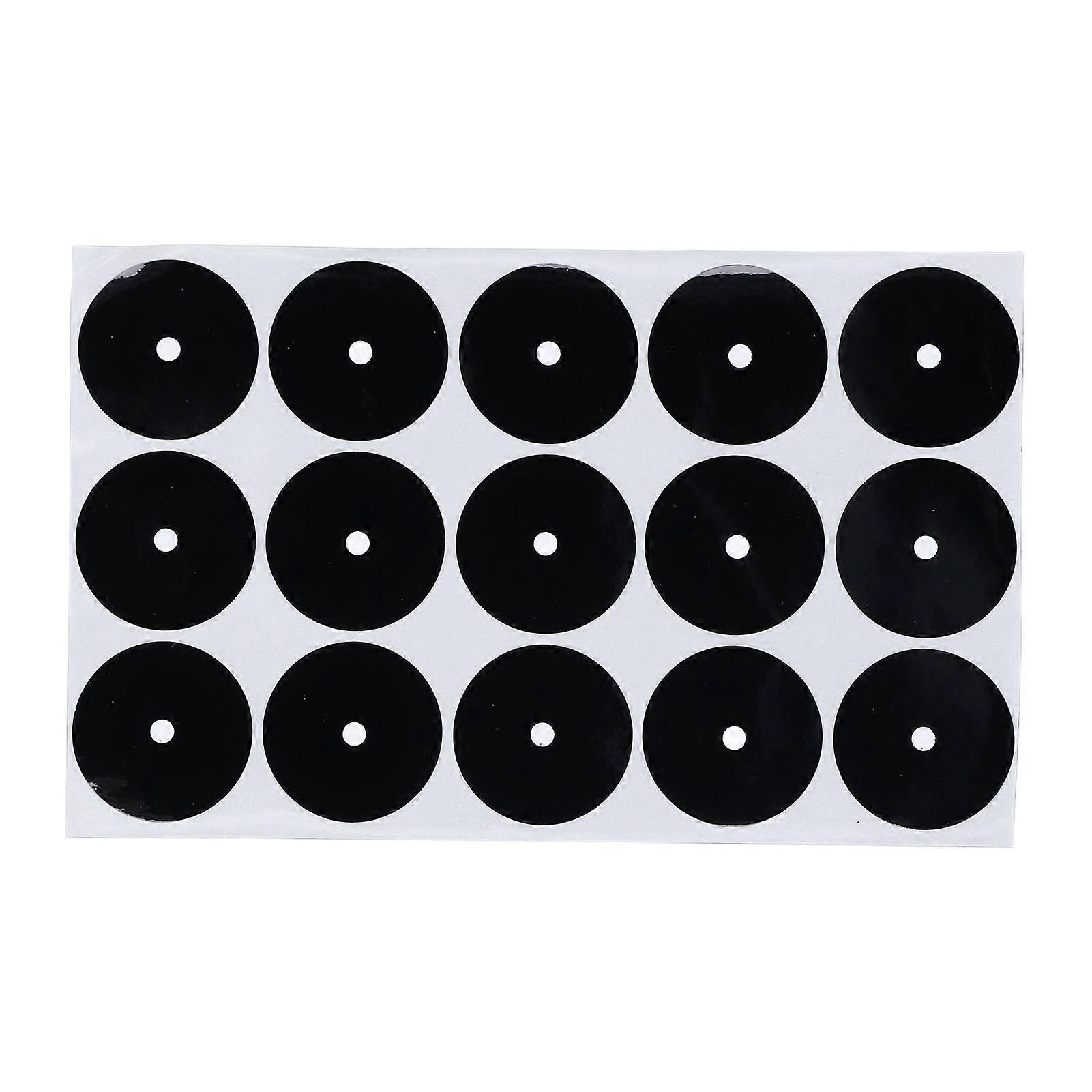 15PCS Pool Table Marker Dots 35mm Paper Billiard Point Sticker Snooker Spot Pool Ball Position Locator for Billiards Practice