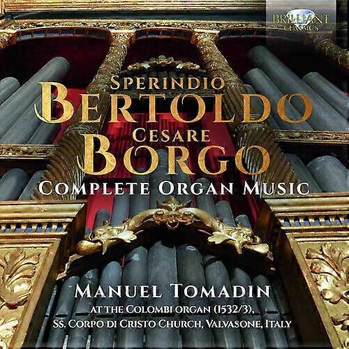 Sperindio Bertoldo Sperindio BertoldoCesare Borgo Complete Organ Music CD