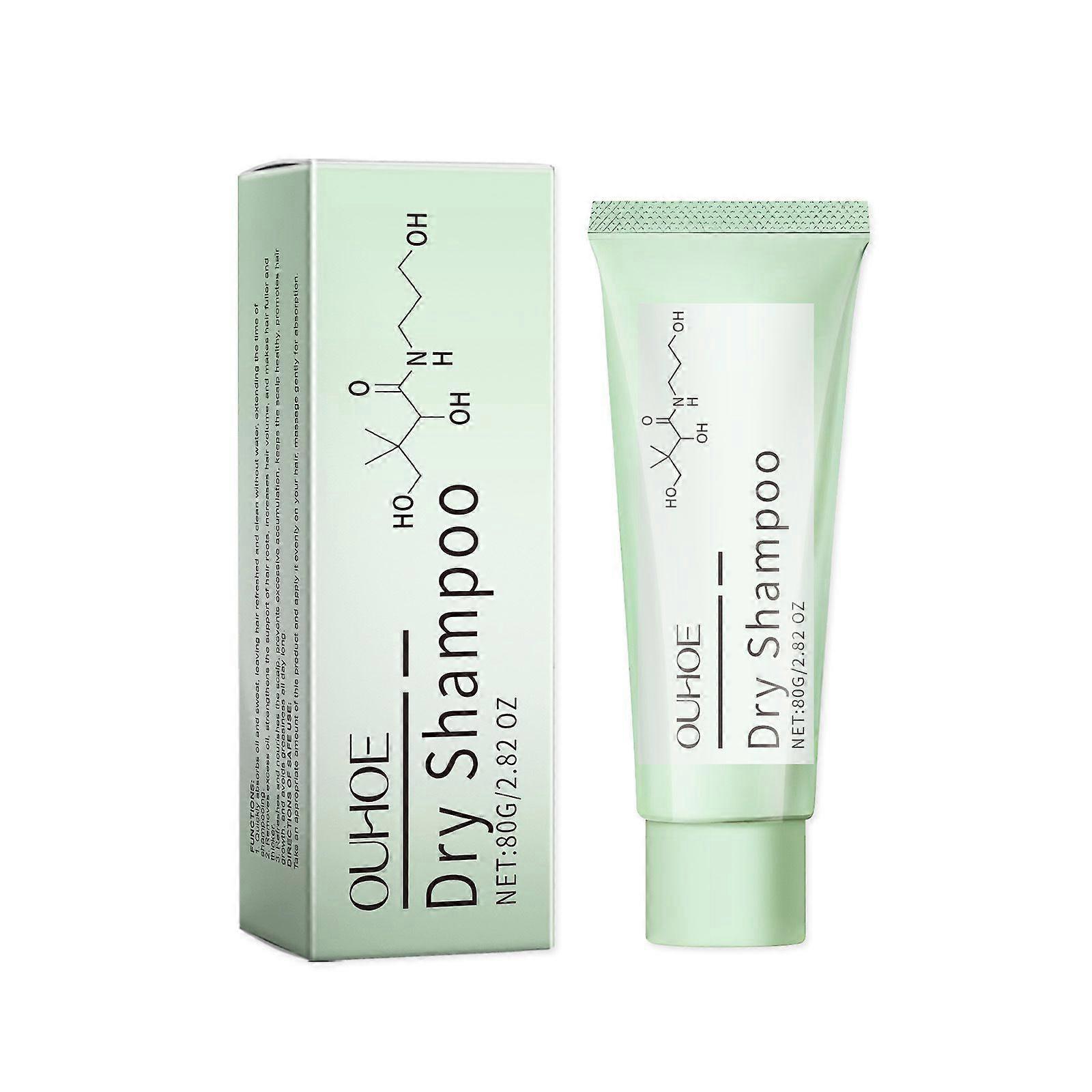 Ouhoe Shampooing Leave-In Hair Conditioner Refreshing Dry Cleaning Shampooing Lazy Styling Shampoo