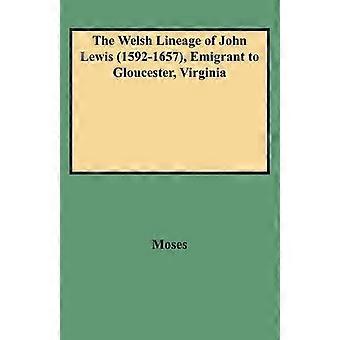 Welshe afstamming van John Lewis (1592-1657), emigrant naar Gloucester, Virginia
