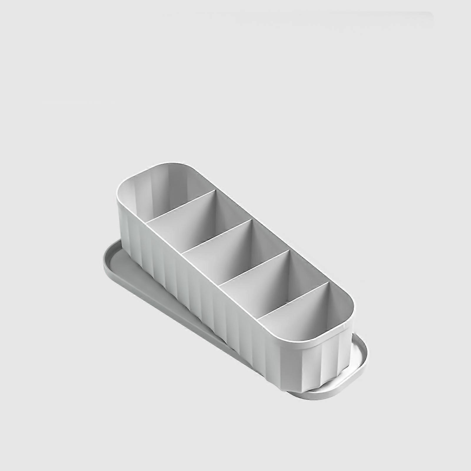 Socks Box Drawer Type Household 3 In 1 Category Grid Design Large Capacity PP Underwear Storage Holder