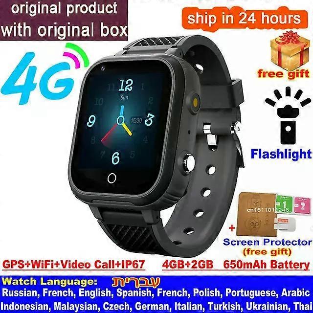 LT21 4G Smart Watch Adult GPS WIFI Video Call SOS IP67 Waterproof Child Smartwatch Camera Monitor Tracker Location Phone Watch