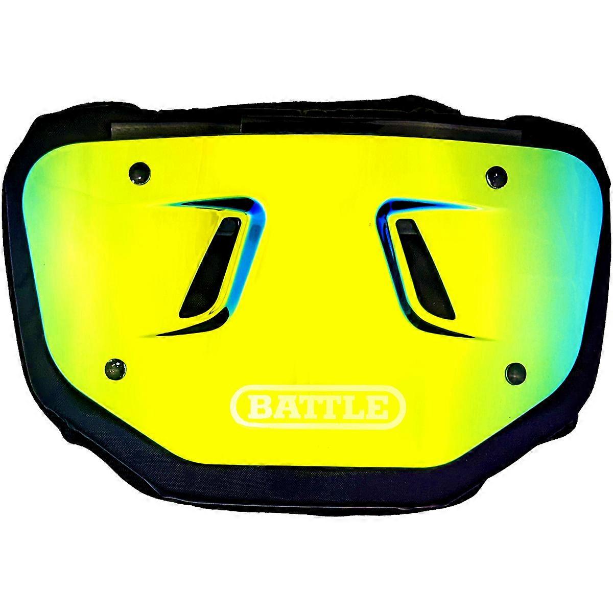 Battle Sports Prism Chromowana Ochronna Płyta Piłkarska - Złoty/Niebieski