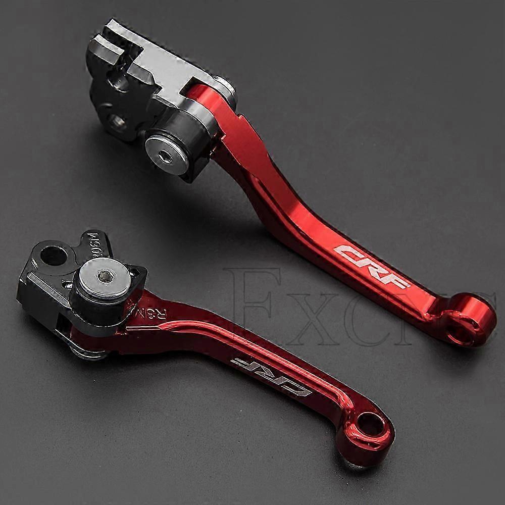 Matt Color For Honda Crf250r Crf450r Crf 250 450 R 2007-2022 Foldable Brake Clutch Lever Dirt Pit Bike Brake Clutch Levers Grips