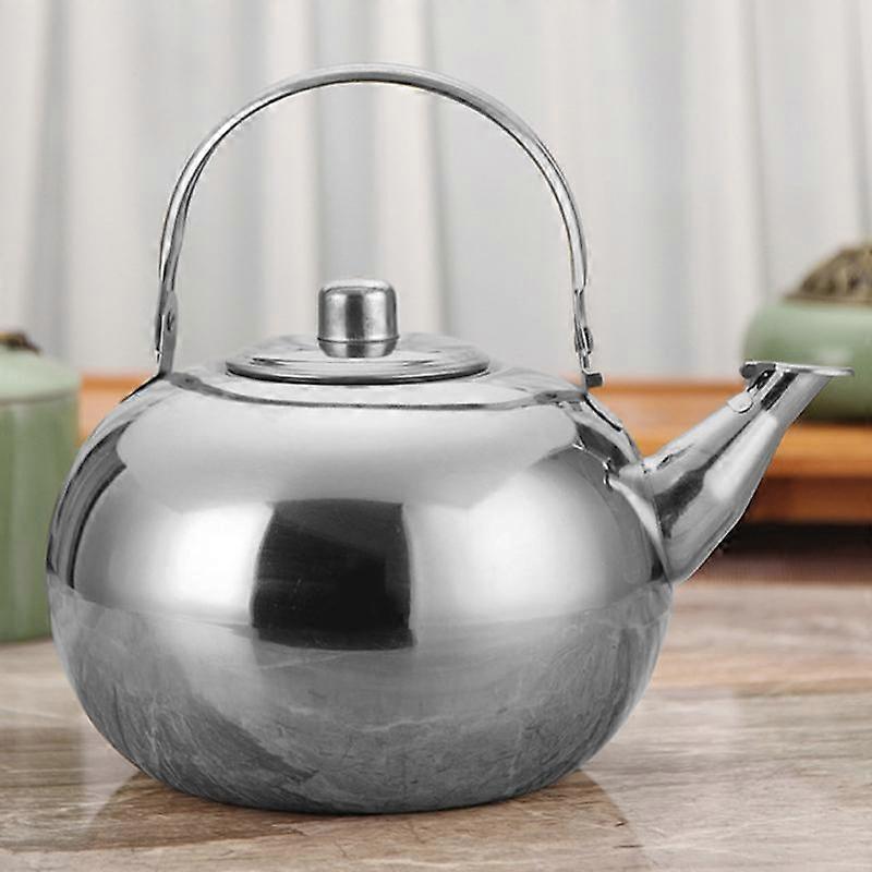 Stainless Steel Teapot Coffee Pot Tea Kettle with Strainer Infuser Filter Home