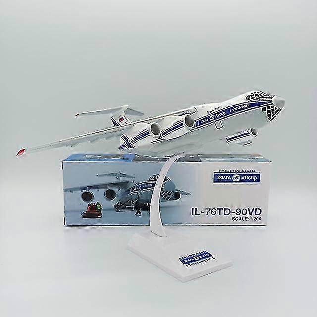Il 76 1:200 Ussr Large Scale Strategic Transport Aircraft Static Plane Display Model Original Il76 Russia Professional Model