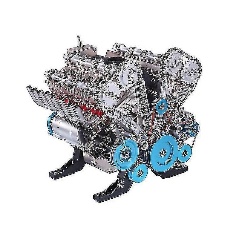 Mini Inline Four-cylinder Engine Model Kit Toys For Adult Resin Ornaments