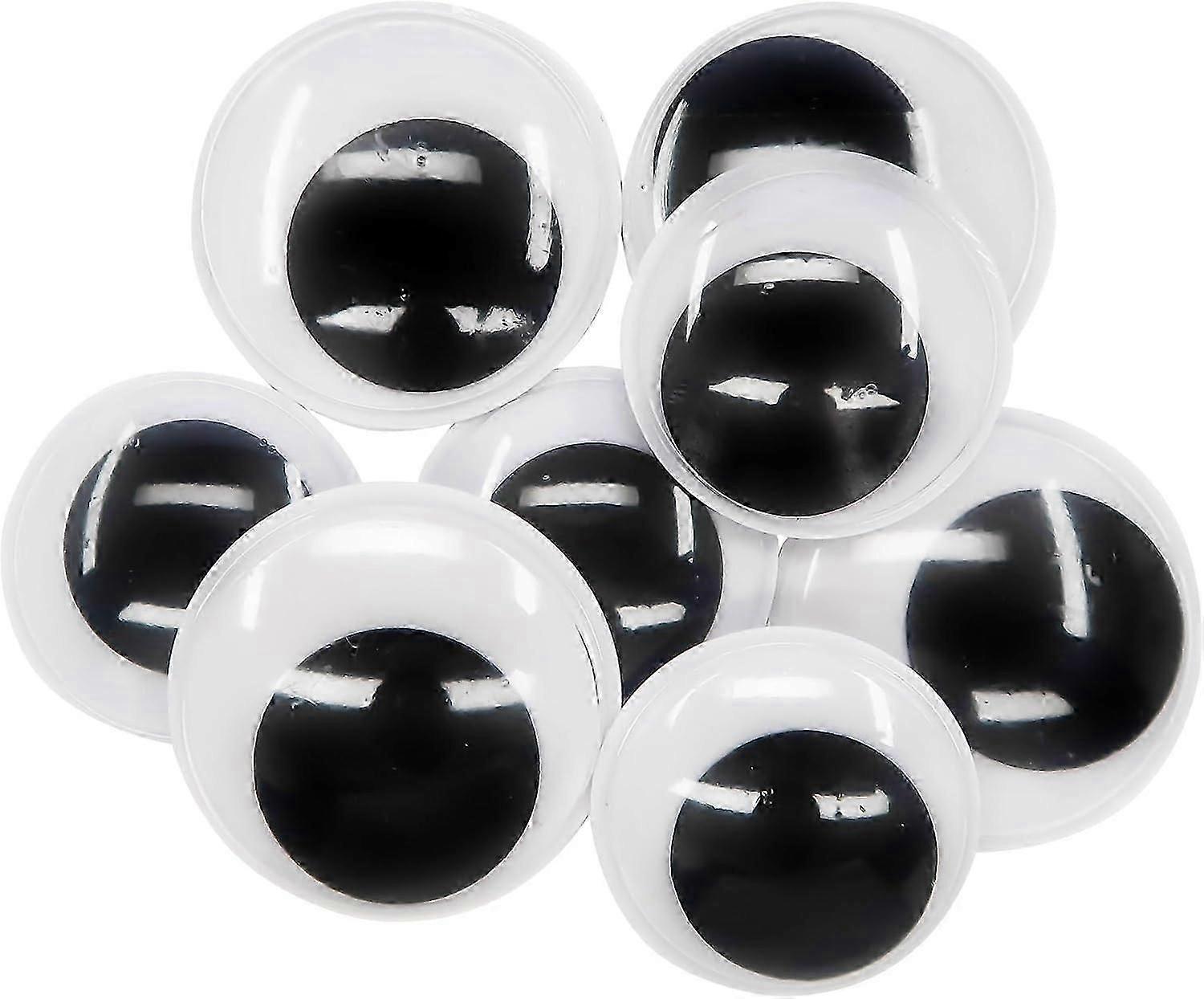 Wiggle Googly Eyes (8pcs) - Ojos artesanales autoadhesivos