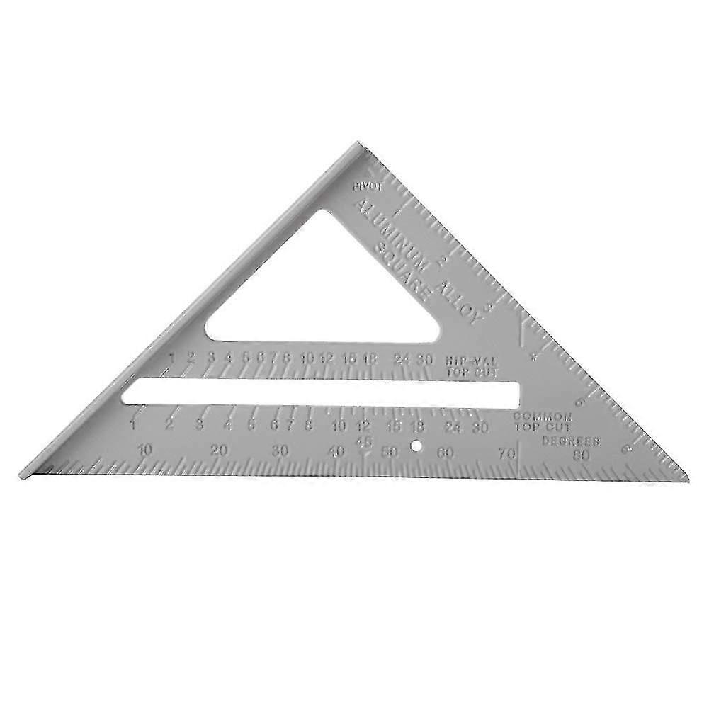 Aluminum Alloy Triangle Rulers,square Ruler Layout Protractors Woodworking Measuring Tool compatible Carpenter