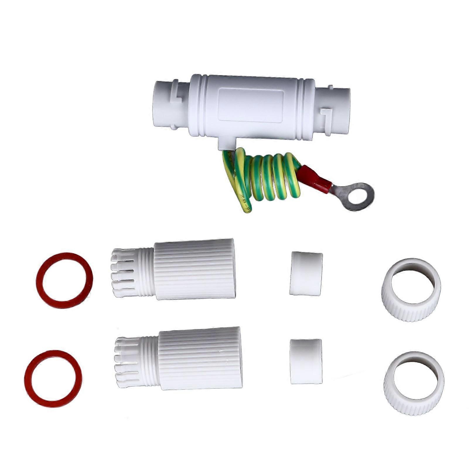 POE Gigabit RJ45 Surge Protector Waterproof Network Arrester Surge Protective Device 12‑57V