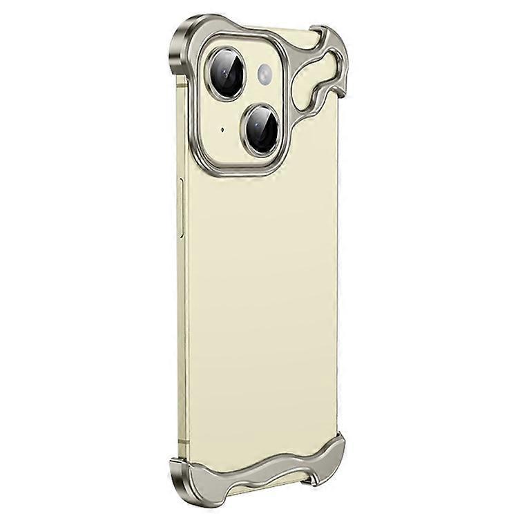 Compatible For iPhone 15 Corner Edge Pad Lens Protector Backless Frameless Bumper Case