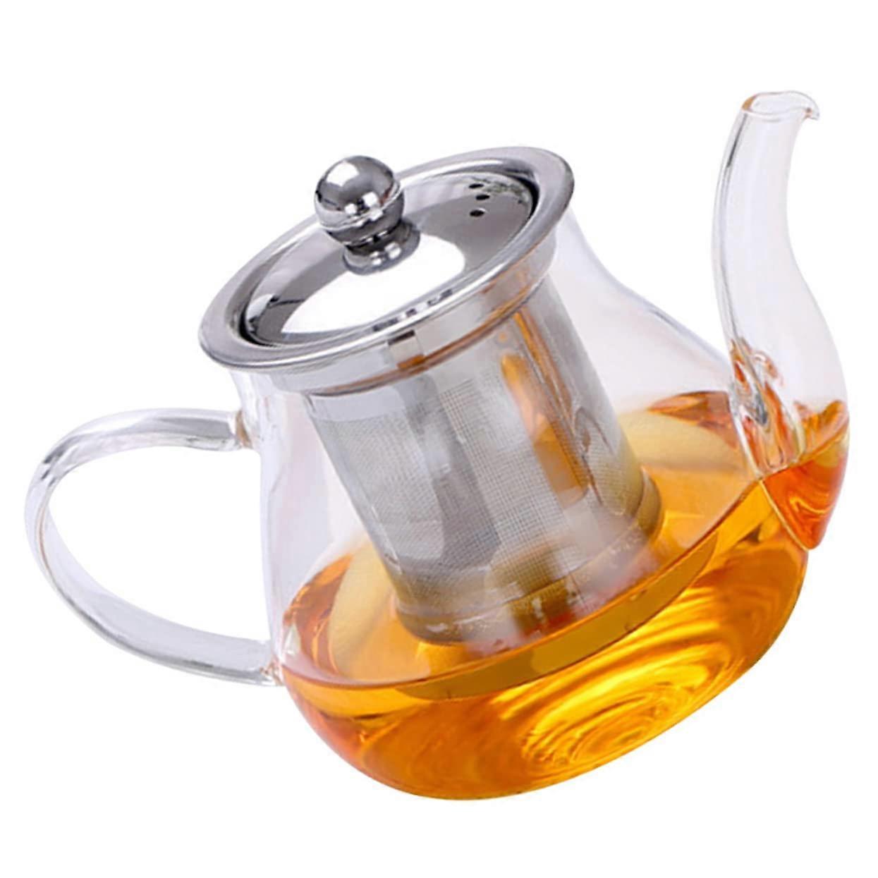 Teapot Stainless Steel 1.0 L For Office Use Classic Office Teapot