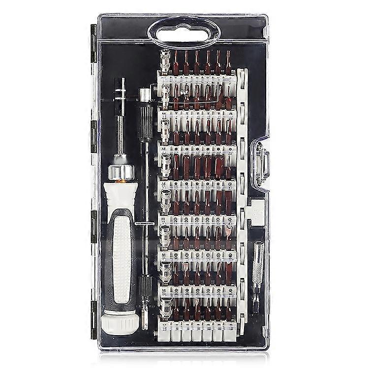 【New】 60 in 1 S2 Mobile Phone Notebook Computer Disassembly Tool Repair Phillips Screwdriver 60 in 1 (Black)